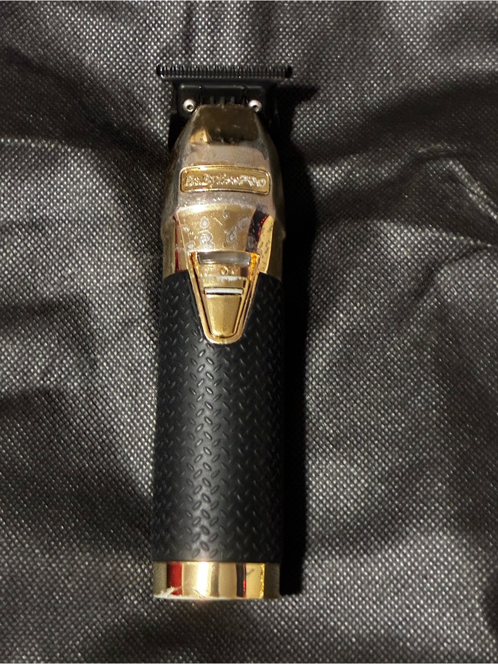 Premium Gold & Black Cordless Beard Trimmer for Men
